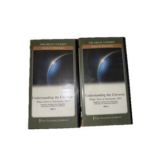 Great Courses DVD Understanding The Universe Whats New in Astronomy 2003 1 and 2